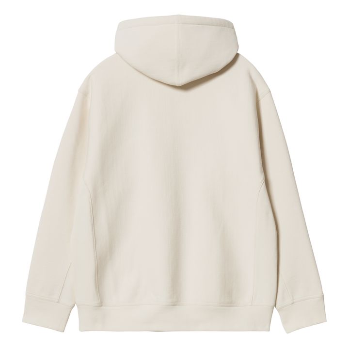 American Script Hoodie | Ecru- Immagine del prodotto n°1
