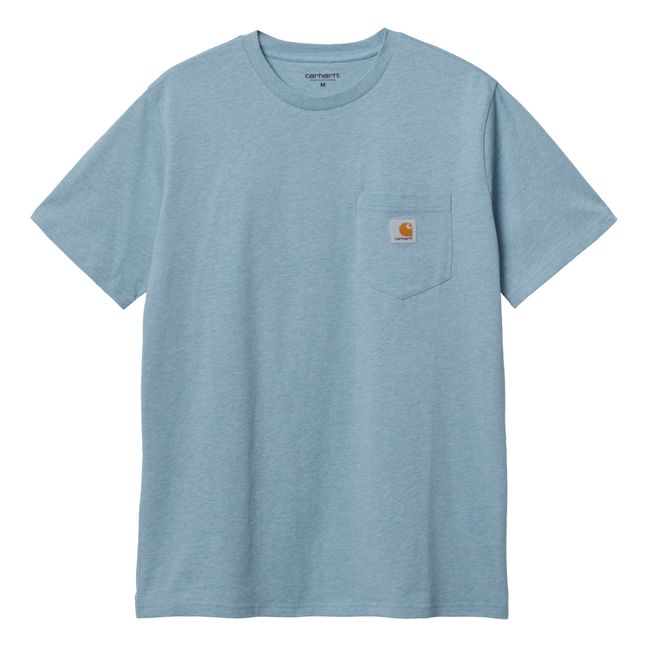 Pocket T-Shirt Azul Gris