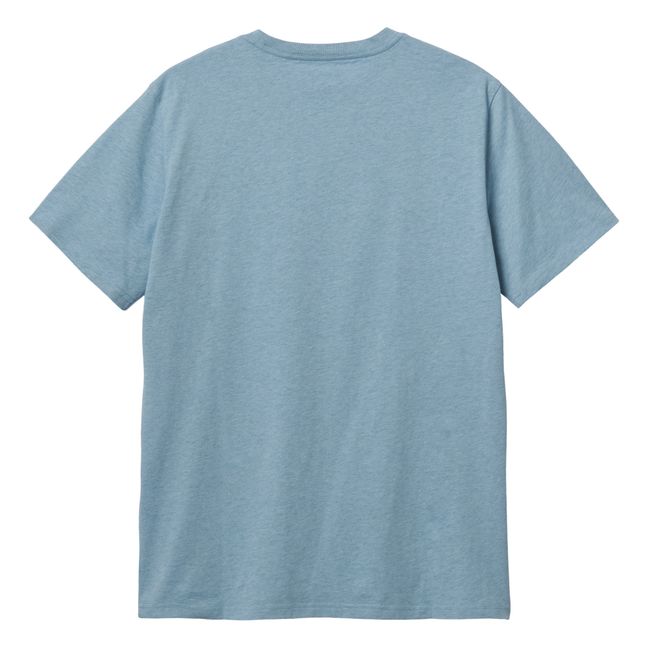 Pocket T-Shirt Azul Gris