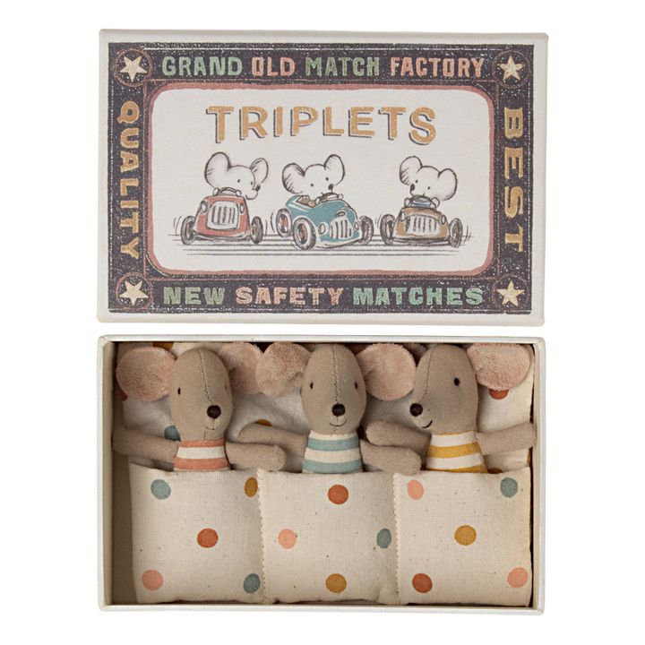 Bebés trillizos ratón en su caja- Imagen del producto n°1