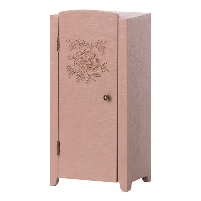 Mini Holzschrank | Blassrosa