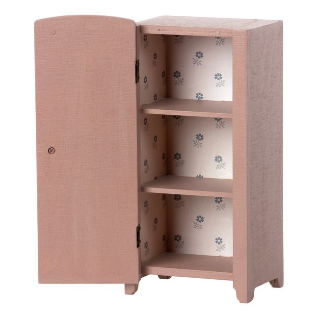 Mini armoire en bois Rose pâle