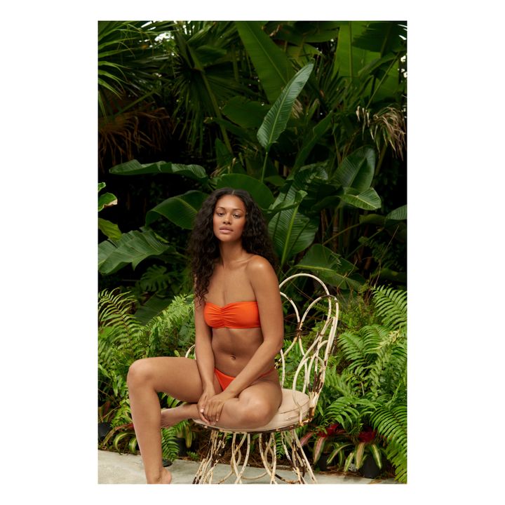 Top de bikini Ava | Naranja- Imagen del producto n°1