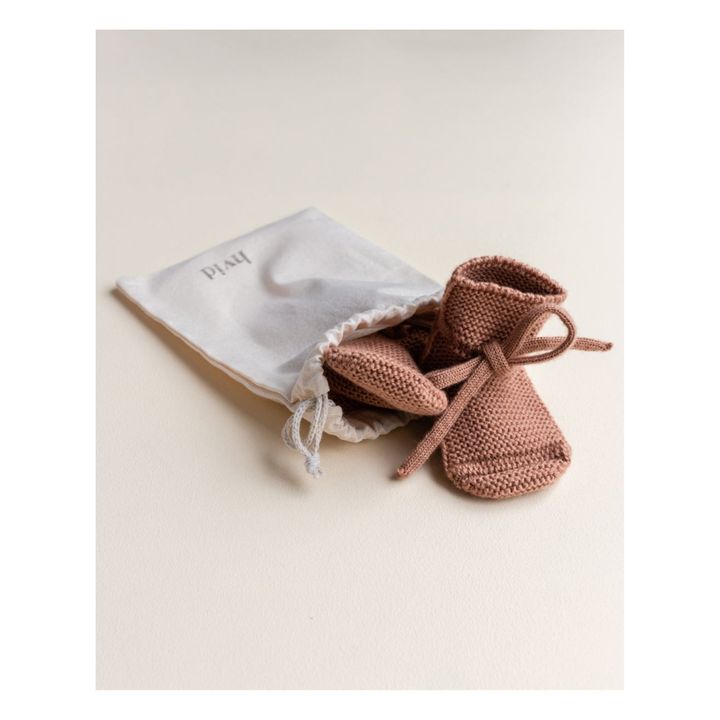 Merino Wool Booties | Terracotta- Immagine del prodotto n°6