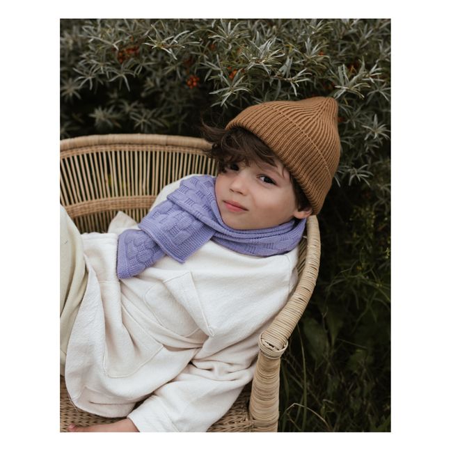 Fonzie Merino Wool Beanie | Chocolate