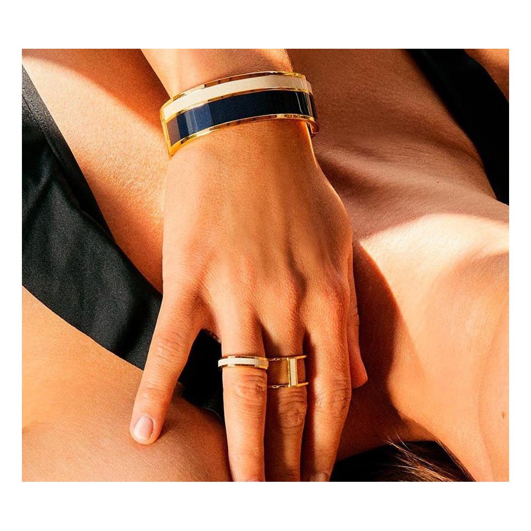 Bracelet Bicolore Vaporetto Bleu nuit- Image produit n°2