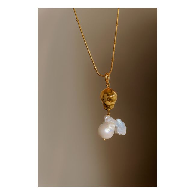 Nymph Charm 3 Necklace | Gold