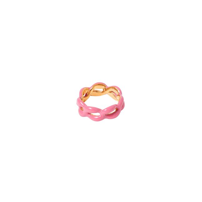 Juicy Link Ring | Pink