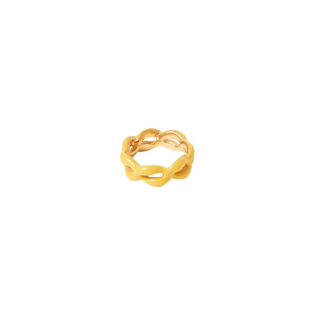 Bague Juicy Link | Jaune