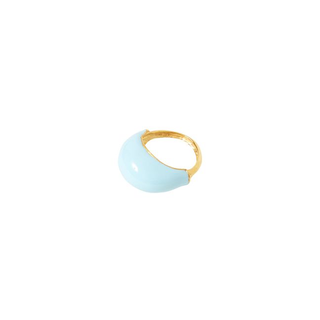 Juicy Pebble Ring Blau