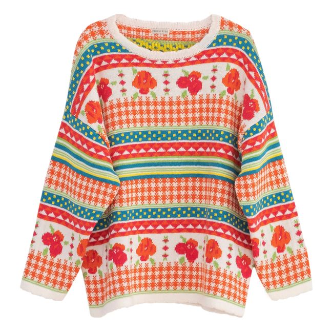 Pull Tricot Rouge