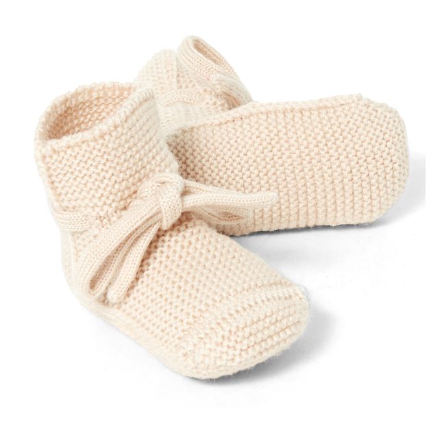 Merino Wool Booties | Sand