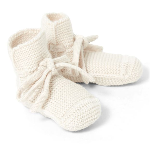 Pantofole Merino | Ecru