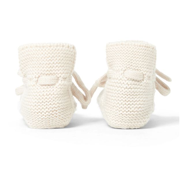 Chaussons en Mérinos | Ecru