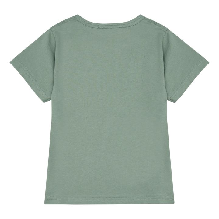 Camiseta Lisa Verde Pálido- Imagen del producto n°2