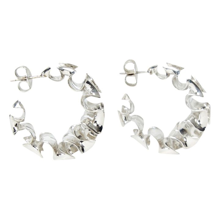 Mini Frost Flower Earrings | Silber- Produktbild Nr. 1
