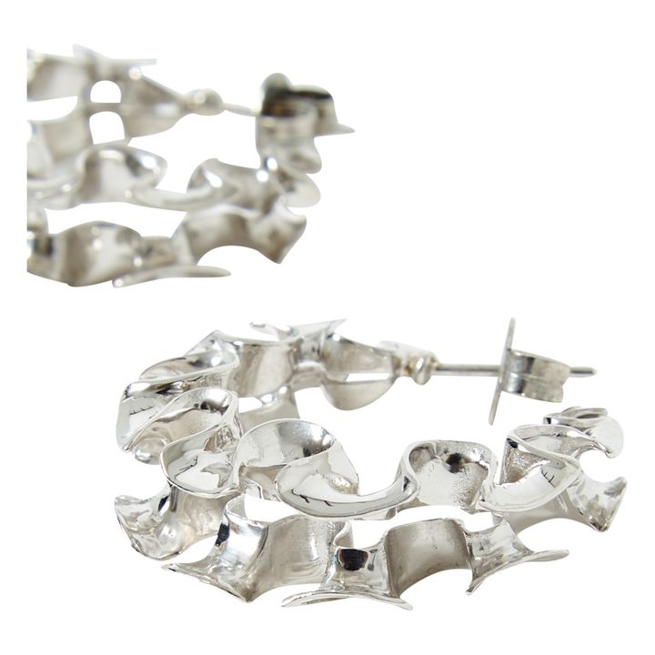 Mini Frost Flower Earrings | Silber- Produktbild Nr. 2