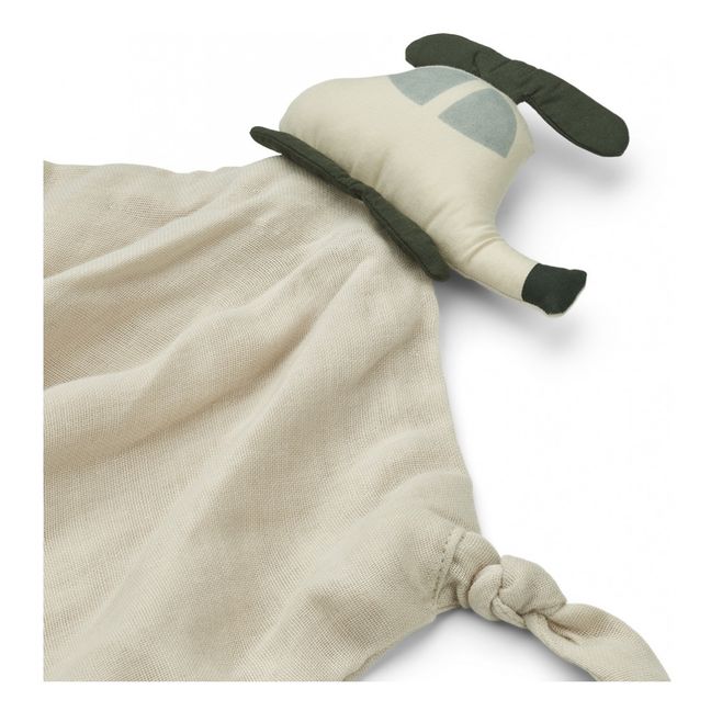 Agnete Organic Cotton Helicopter Soft Toy Cream