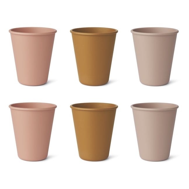 Carter PLA Cups - Set of 6 Dusty Pink
