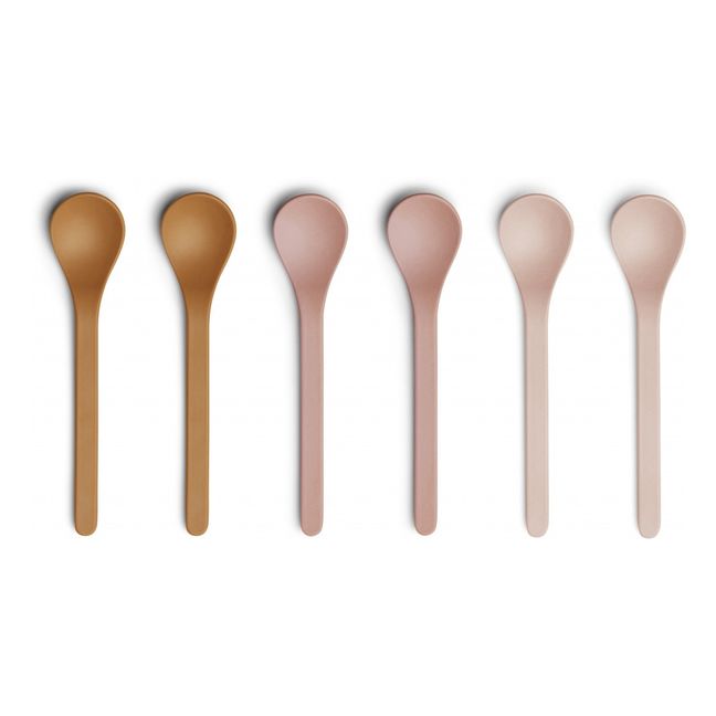 Erin PLA Spoons - Set of 6 Dusty Pink