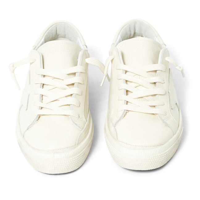 Sneakers May Leder Weiß