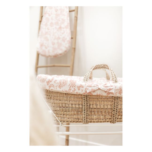 Hand-woven Palm Leaf Moses Basket | Rosa