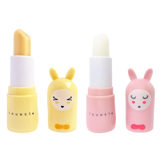 Lippenpflege-Balsam in Duo-Box California - Erdbeere Ananas