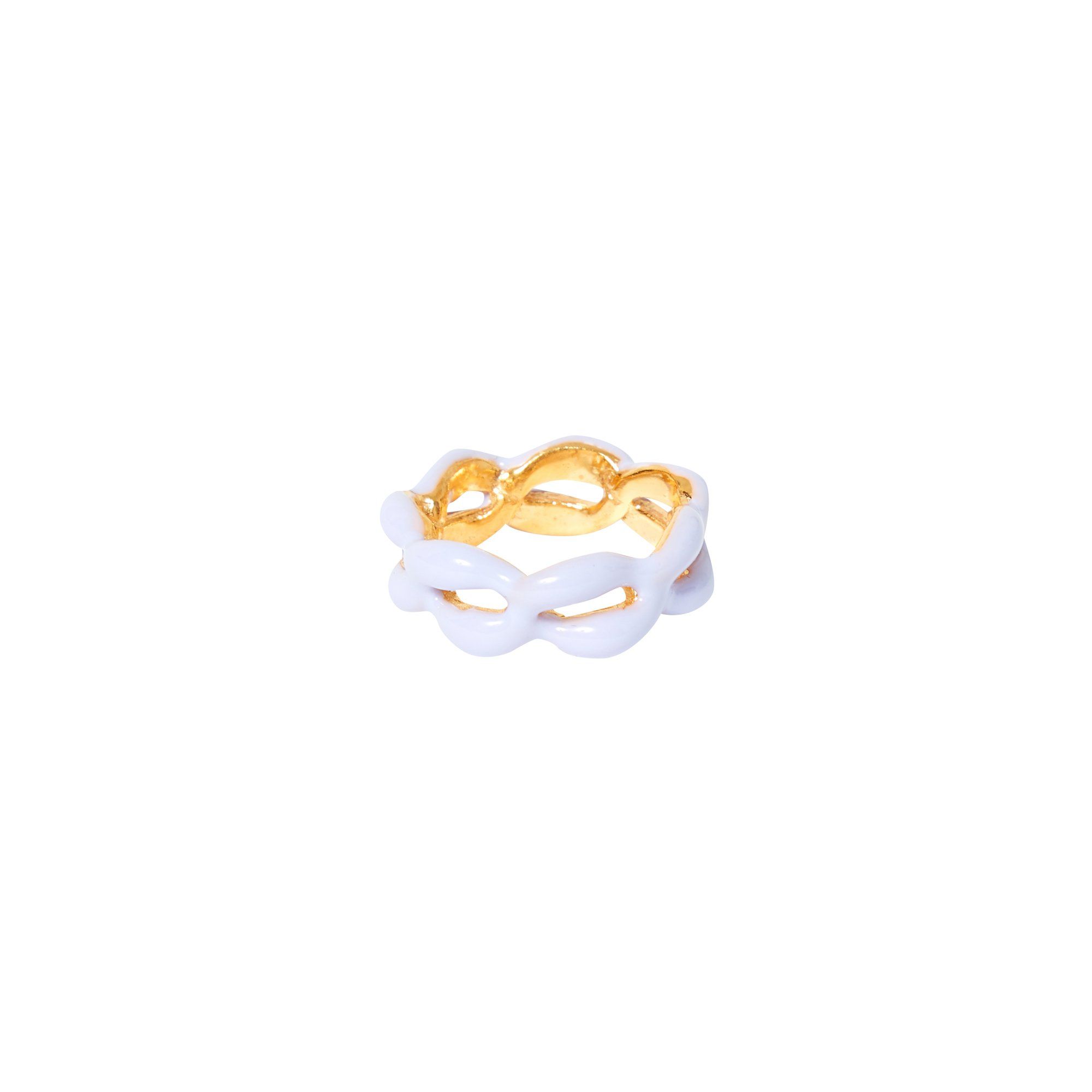 Misho - Bague Juicy Link - Femme - Lavande