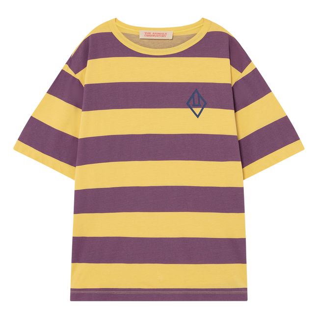 Oversize Rooster T-shirt Giallo