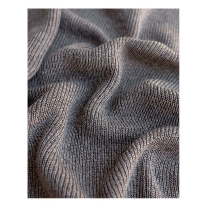 Decke aus Merino Felix | Mausgrau- Produktbild Nr. 2