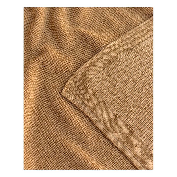 Felix Merino Wool Blanket | Ocra- Immagine del prodotto n°2