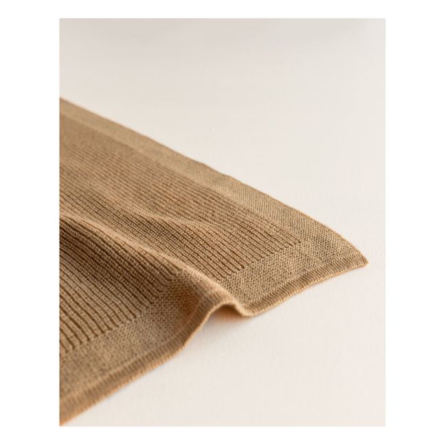Felix Merino Wool Blanket | Ochre