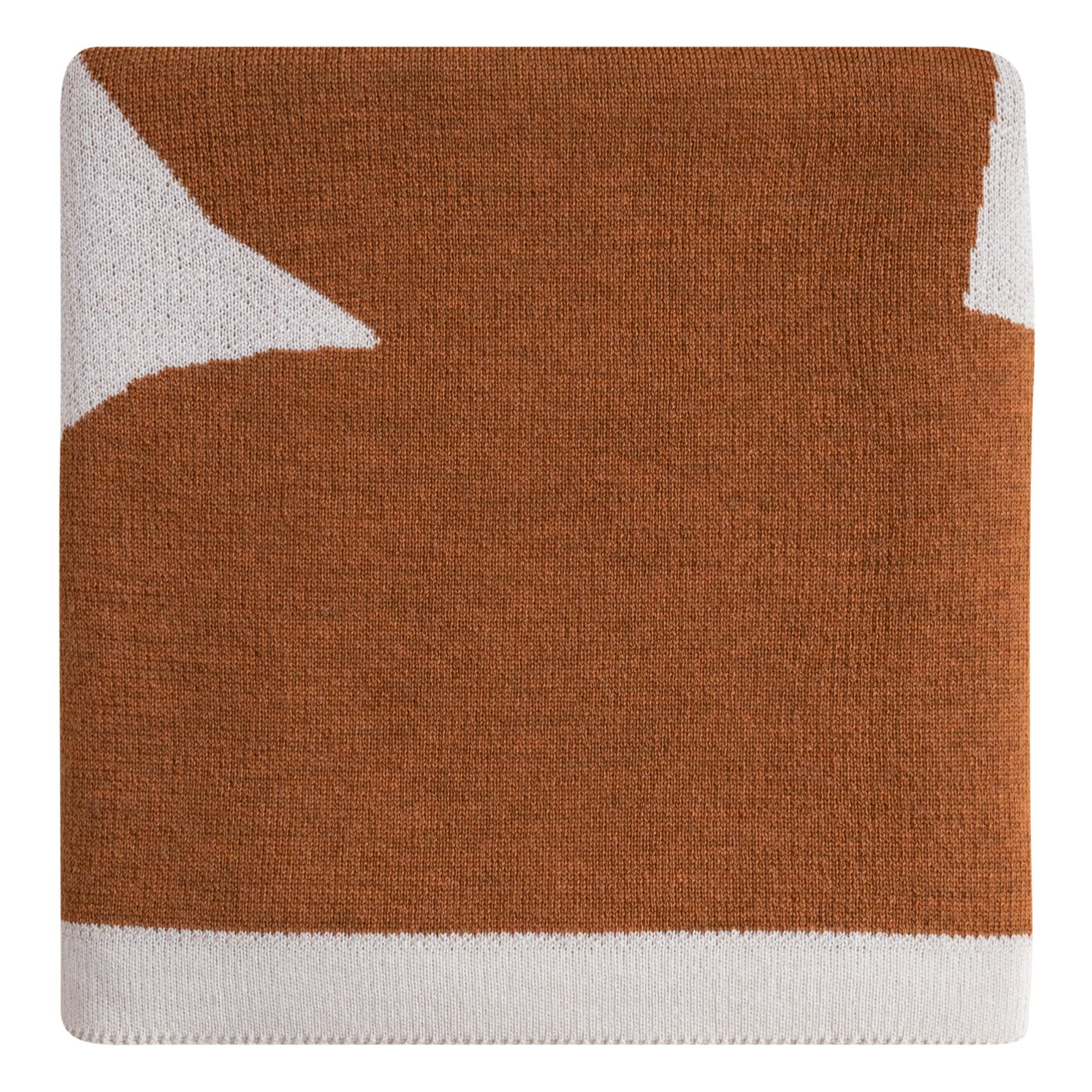 Hvid - Couverture en Mérinos Folie - Mauve