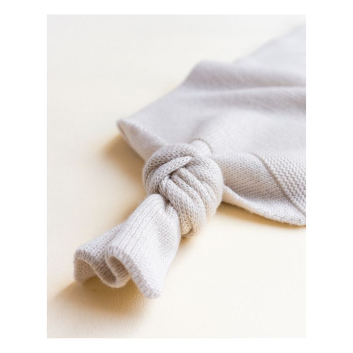 Saquito con lazo de lana merina | Crudo- Imagen del producto n°2