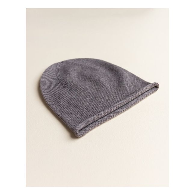Bonnet en Mérinos Efa | Gris souris