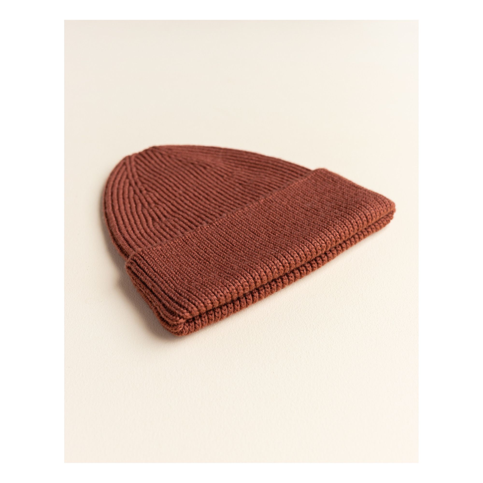 Fonzie Merino Wool Beanie - Women’s Collection - Cherry red- Product image n°2