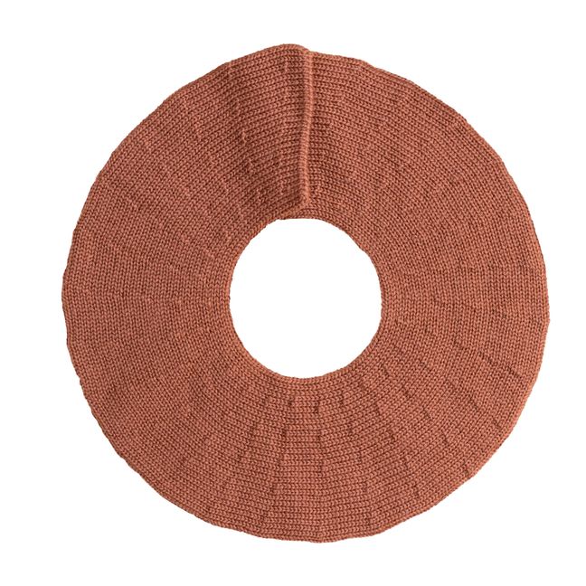 Merino Wool Removable Collar Rust
