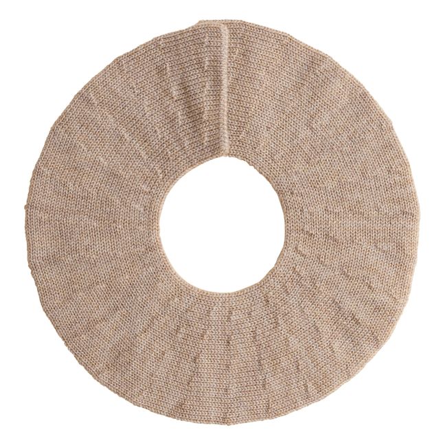 Col Amovible en Mérinos | Beige