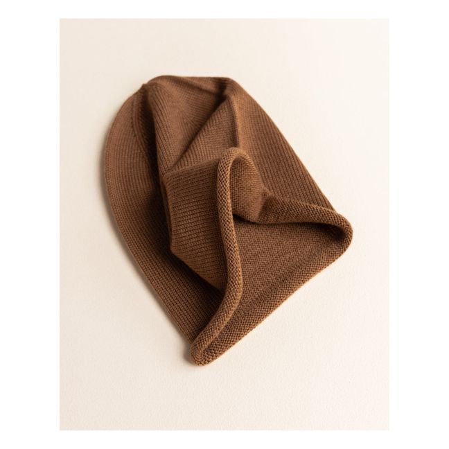 Bonnet en Mérinos Efa | Chocolat