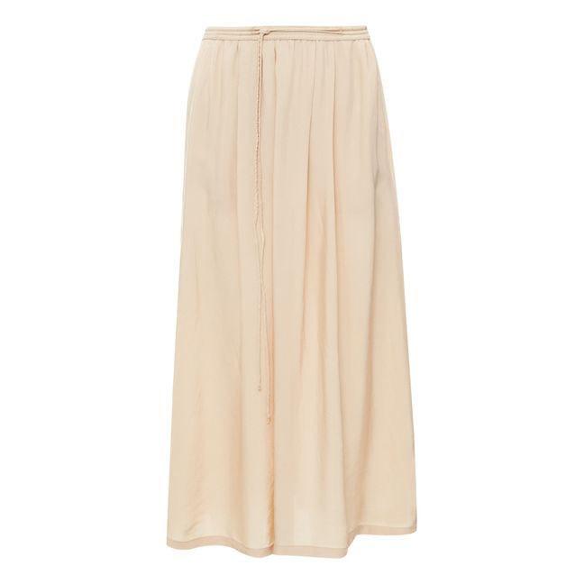 Jupe Hurtado Cupro | Beige Nude