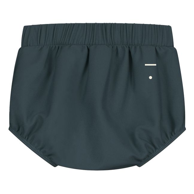 Culotte a sbuffo, da bagno, materiale riciclato | Blu
