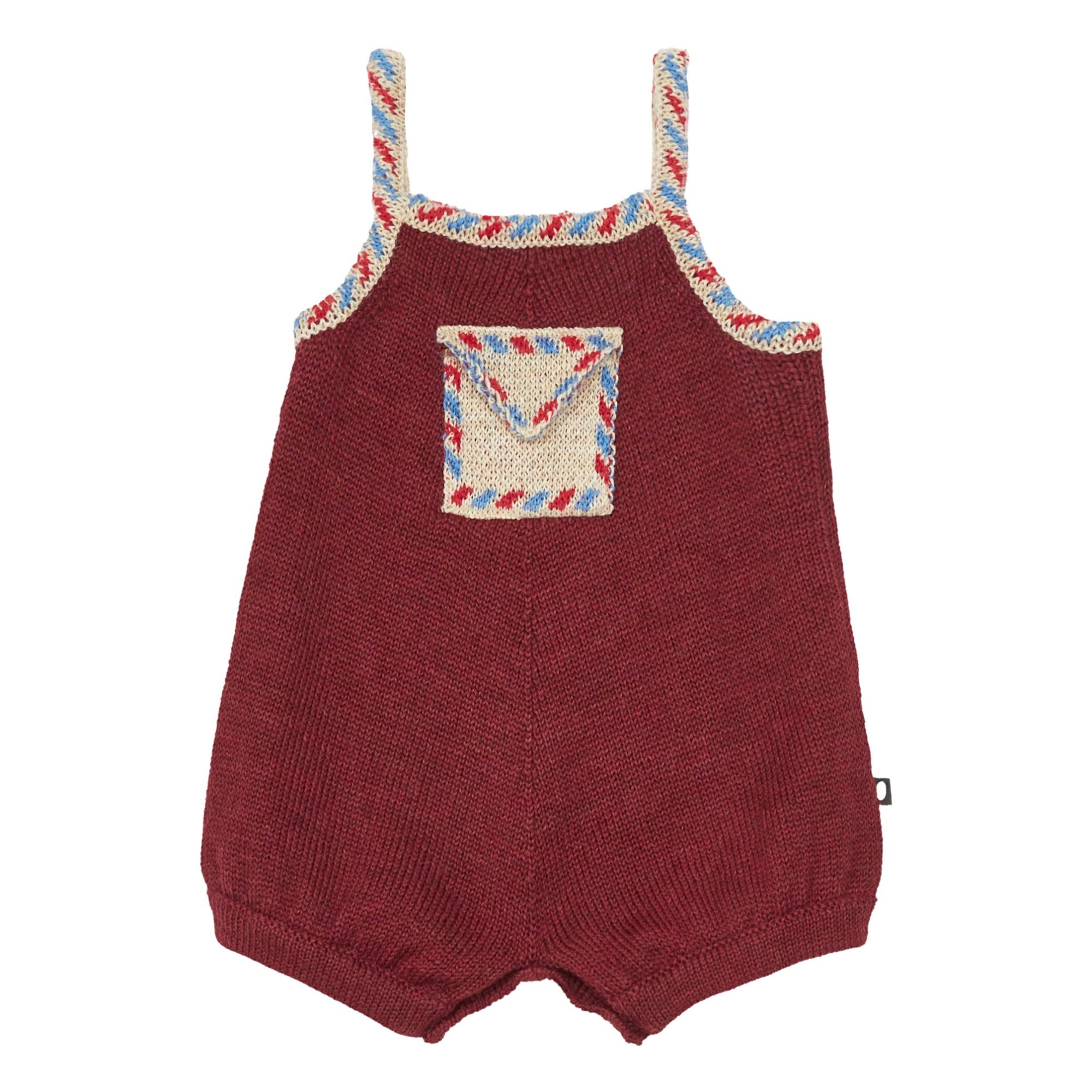 Oeuf NYC - Barboteuse Enveloppes Baby Alpaca - Fille - Bordeaux
