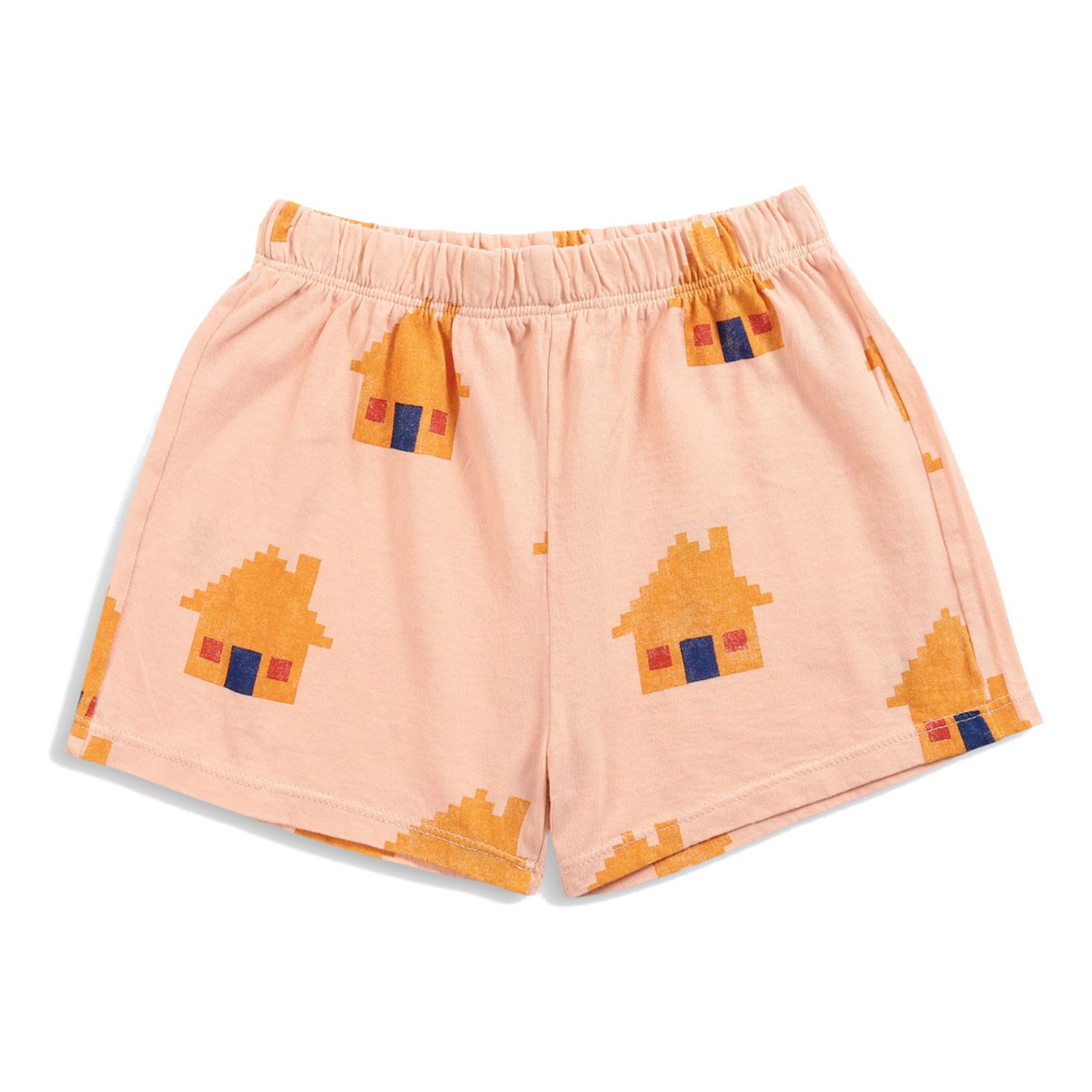 Organic Jersey House Shorts Peach- Product image n°4