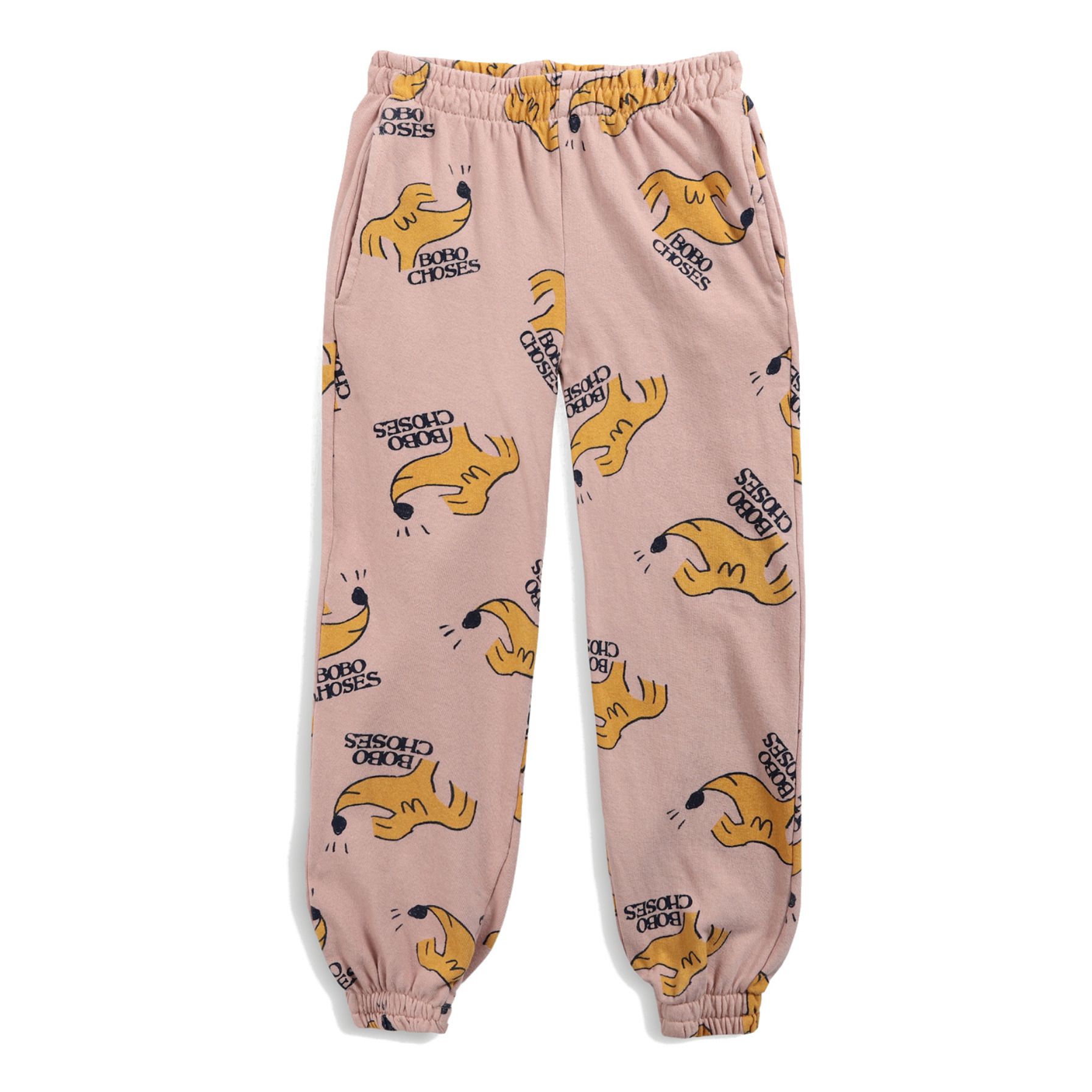Organic Cotton Dog Joggers Pink- Product image n°0