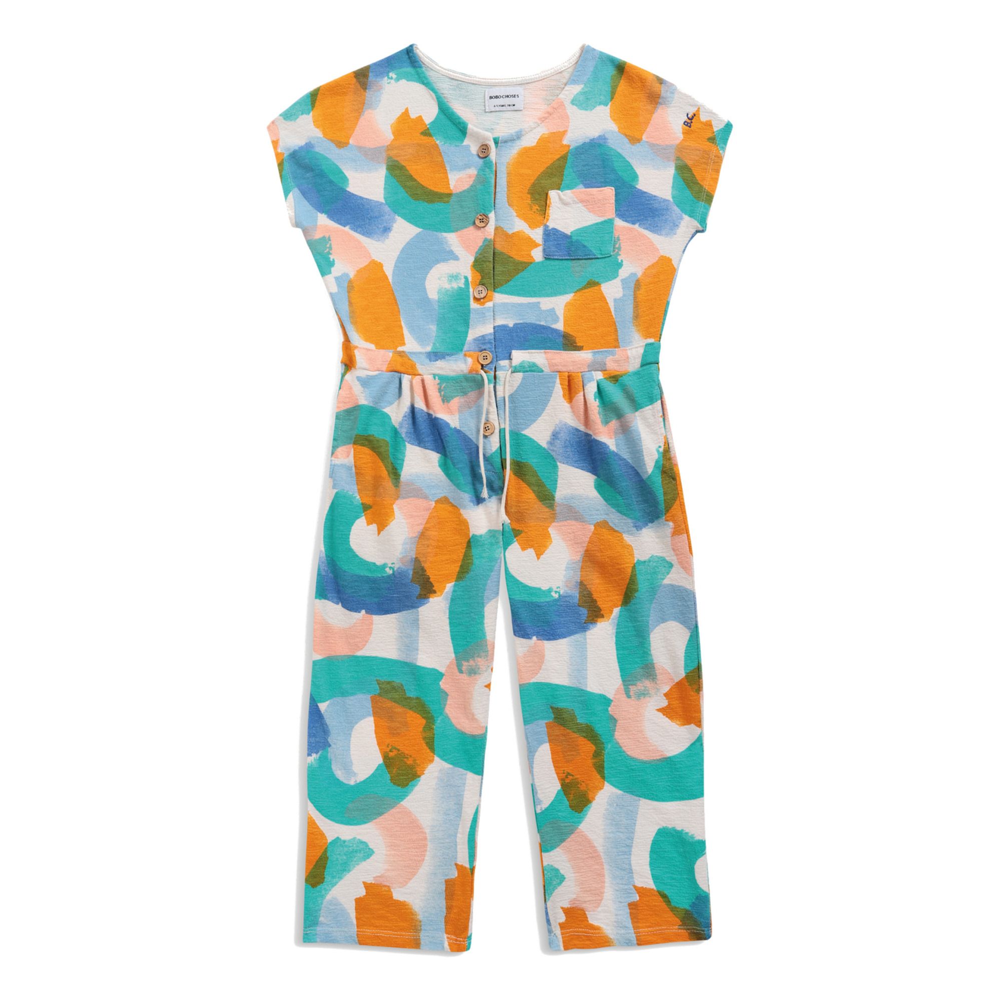 Bobo Choses - Combinaison Molleton Bio Léger - Fille - Ecru