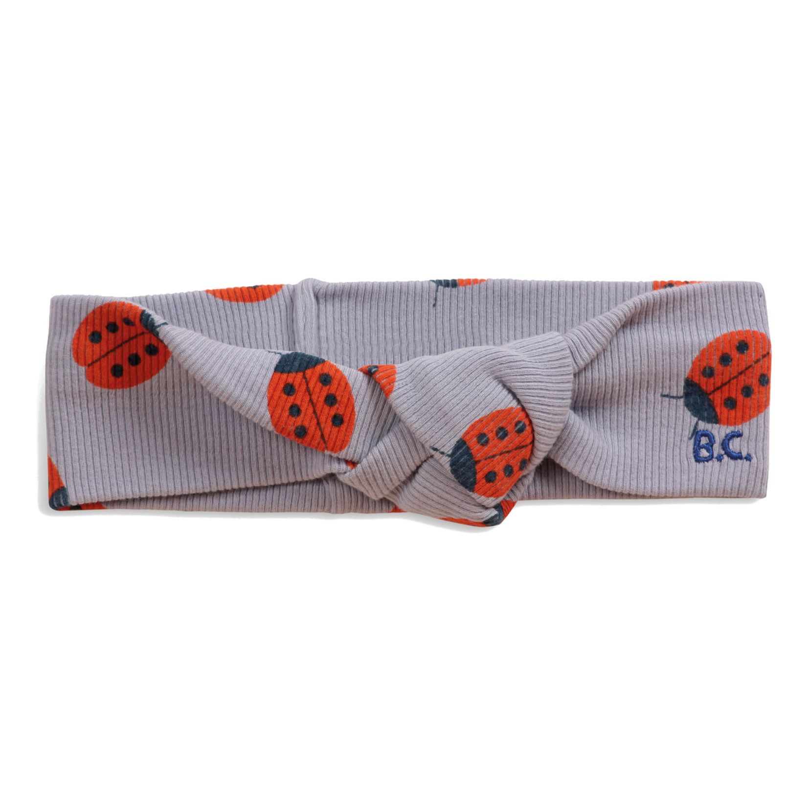 Bobo Choses - Headband Coton Bio Coccinelles - Fille - Mauve