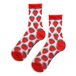 Strawberry Socks Red- Miniature produit n°0