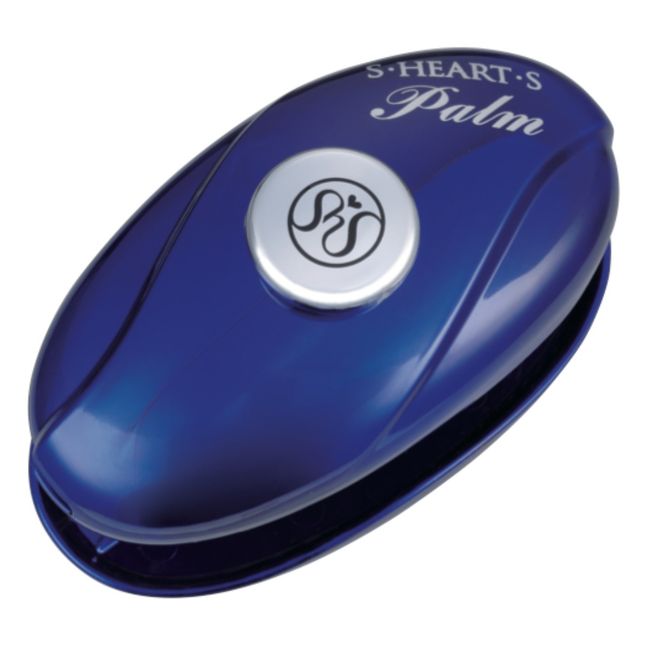 Brosse Palm brush pour gommage du cuir chevelu  | Bleu