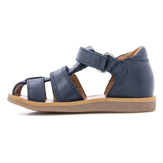 Sandalias Poppy Daddy | Azul Marino