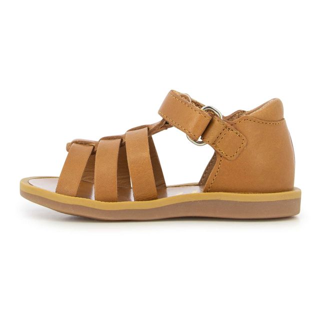 Sandales Poppy Strap | Camel